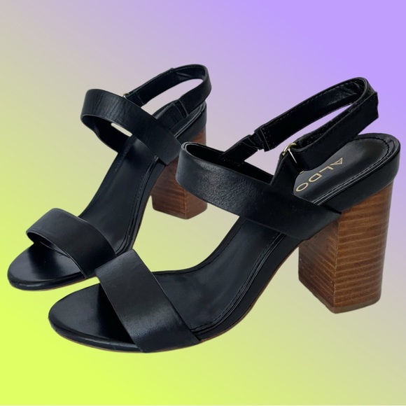 Aldo Chunky Pump Sandals - Picture 5 of 5